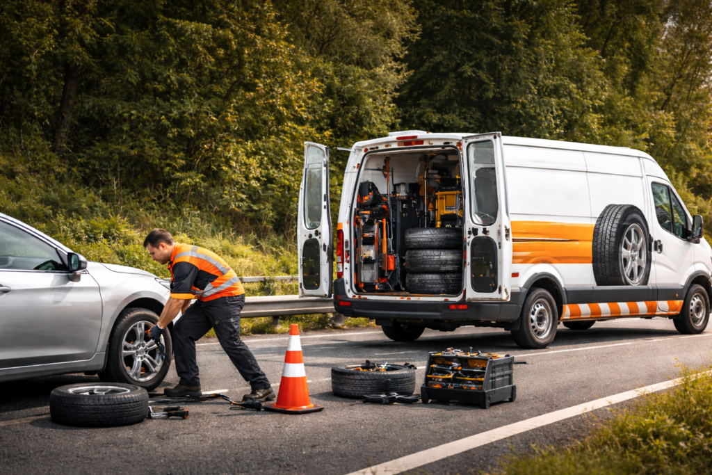 Reliable Mobile Tyre Puncture Repair